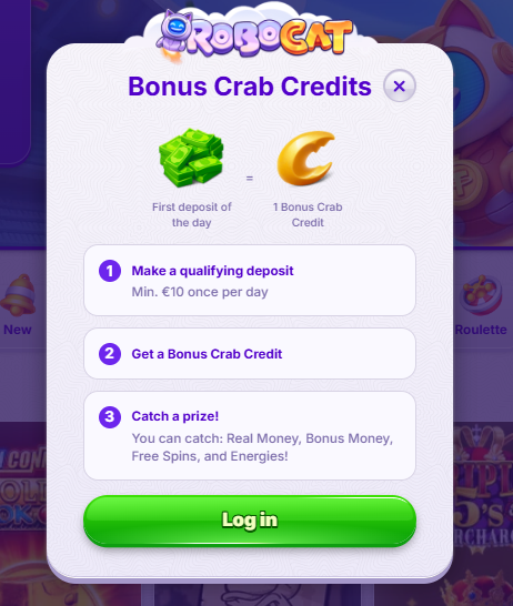 Bonus Crab Robocat